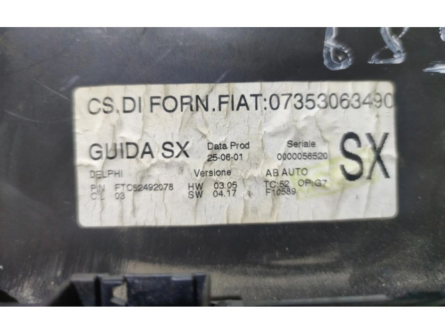 Блок управления климат-контролем 7353063490 Alfa Romeo 166