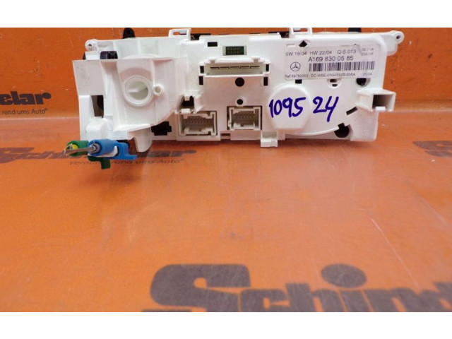 Блок управления климат-контролем A1698300585, A1698300585 Mercedes-Benz A W169