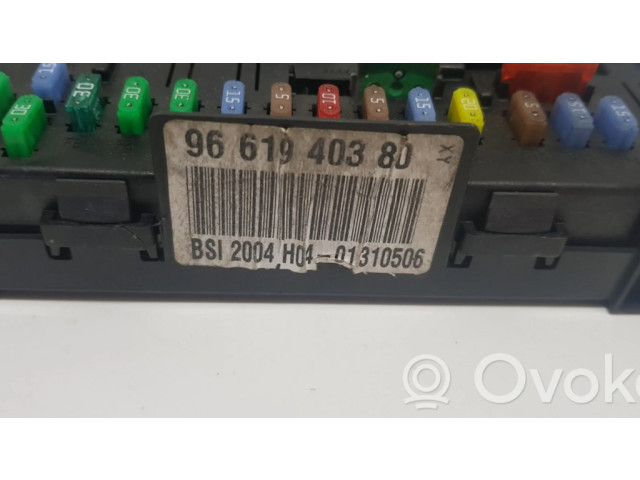 Блок предохранителей 9661940380 Citroen Xsara Picasso