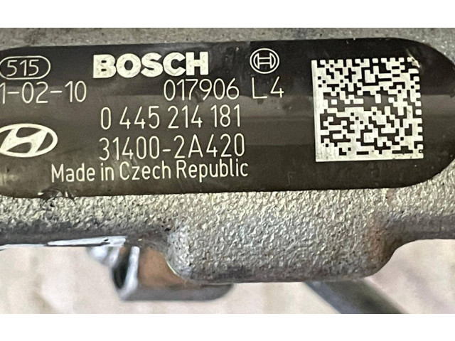 Топливная рампа 314002A420, 0445214181   KIA Ceed   для двигателя D4FB