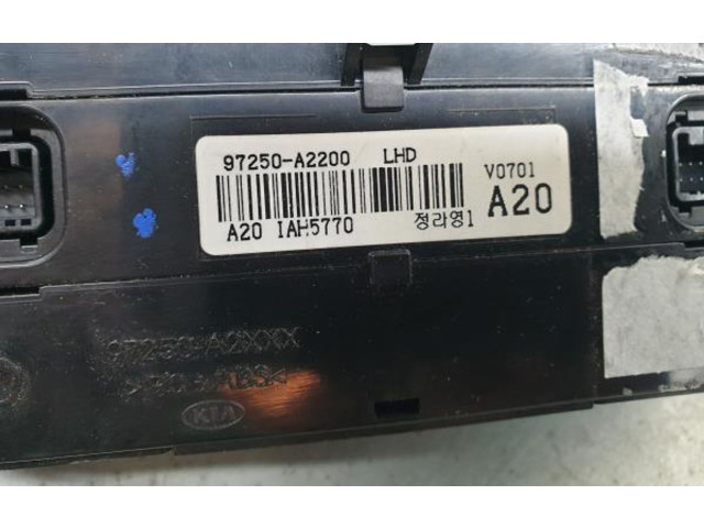 Блок управления климат-контролем 97250A2200 KIA Ceed
