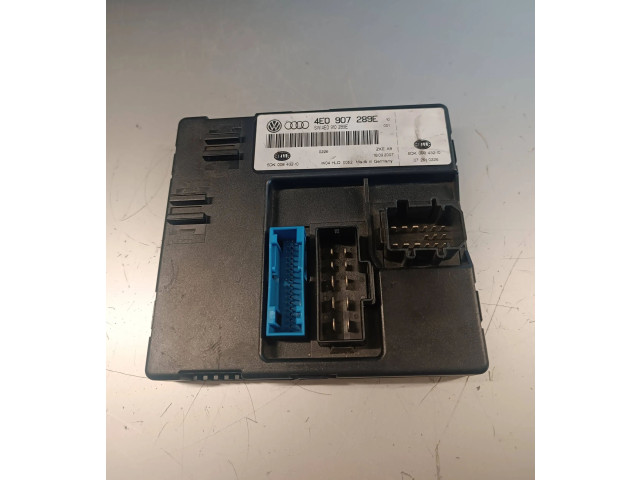 Блок комфорта 4E0907289E, 5DK00843210 Audi A8 S8 D3 4E