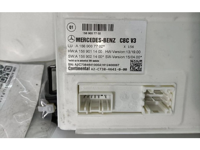 Pojistková skříňka A1569007702, A1569007702 Mercedes-Benz GLA W156 2013