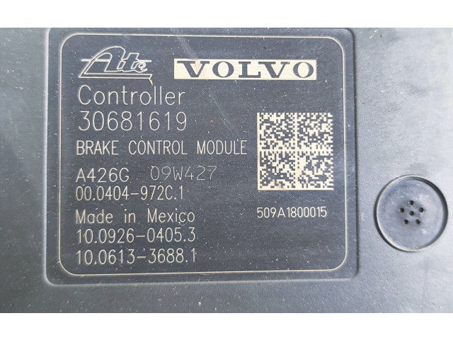 Блок АБС 30681619, 10092604053   Volvo  V70  2008 - 2013 года