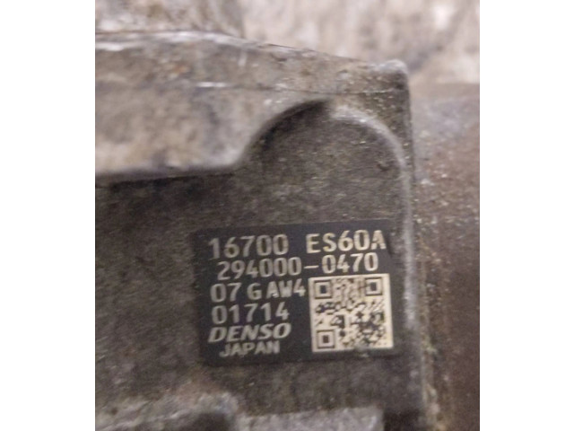 Vstřikovací čerpadlo 16700ES60A, 07GAY4   Nissan X-Trail T30     