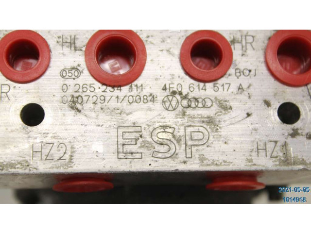 Блок управления АБС 4F0614517G, 0265234111   Audi A6 S6 C6 4F