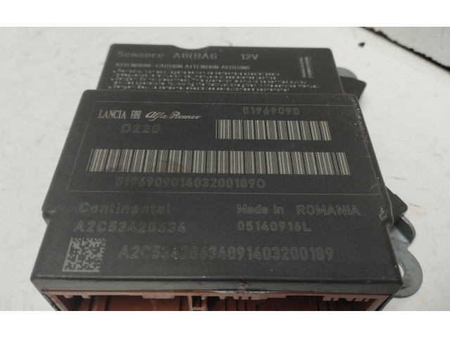 Блок подушек безопасности 51969090   Fiat 500X