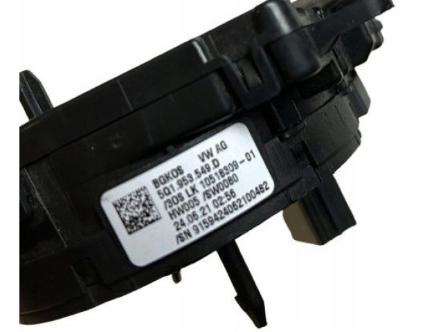 Подрулевой шлейф SRS 5Q1953549D, 5Q1953549D Volkswagen Golf VII