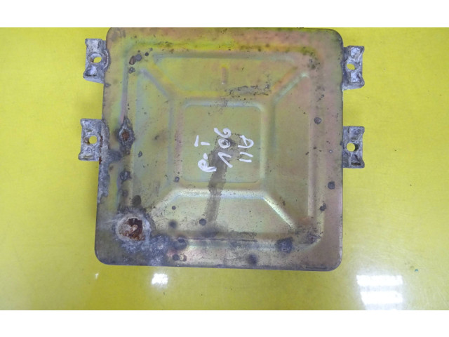 Блок управления двигателя 9621760680   Peugeot 106