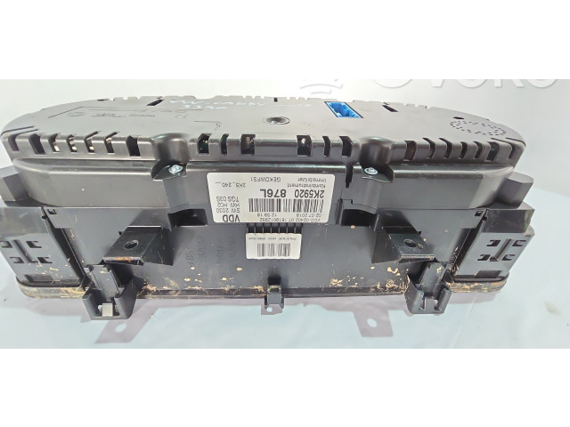 Přístrojová deska Volkswagen Caddy 2018 2K5857003CB82V, 2K5920876L