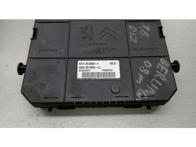 Блок комфорта 9664058980 Citroen Berlingo