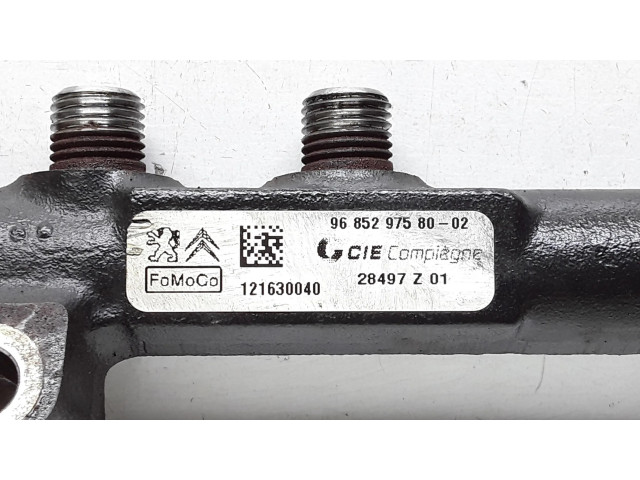 Топливная рампа 9670076780, 9685297580   Volvo S60 1.6 