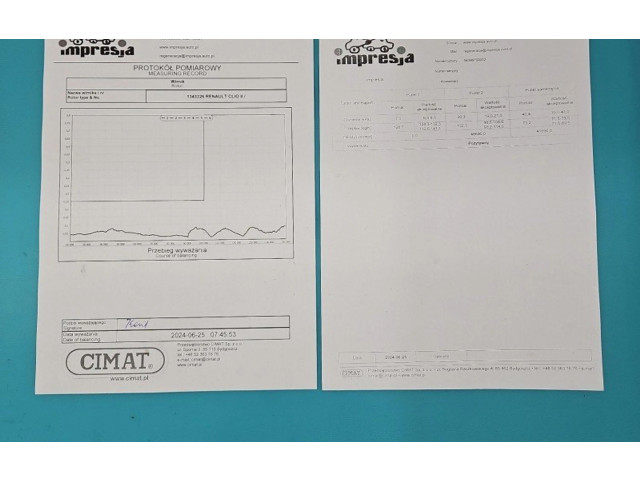  Турбина Renault Clio II  54399700002, IMPRK1343326         