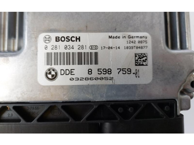 Řídící jednotka 0281034281, 0281034281 Mini One - Cooper F56 F55 2013