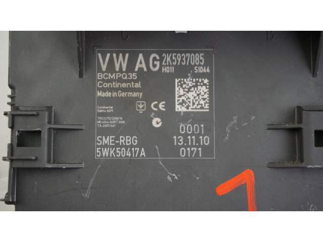 Блок комфорта 2K5937085, 5WK50417A Volkswagen Caddy