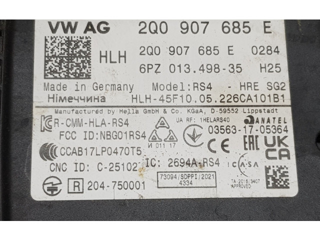 Блок управления 2Q0907685E, 2Q0907685E   Cupra Formentor