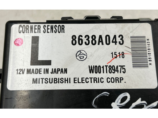 Блок управления парковки 8638A043, W001T89475   Citroen C-Crosser