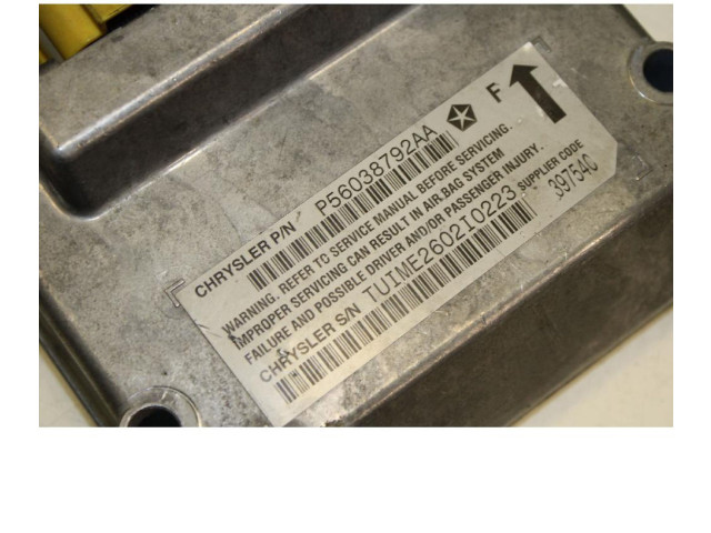 Блок подушек безопасности P56038792AA   Jeep Grand Cherokee (WJ)