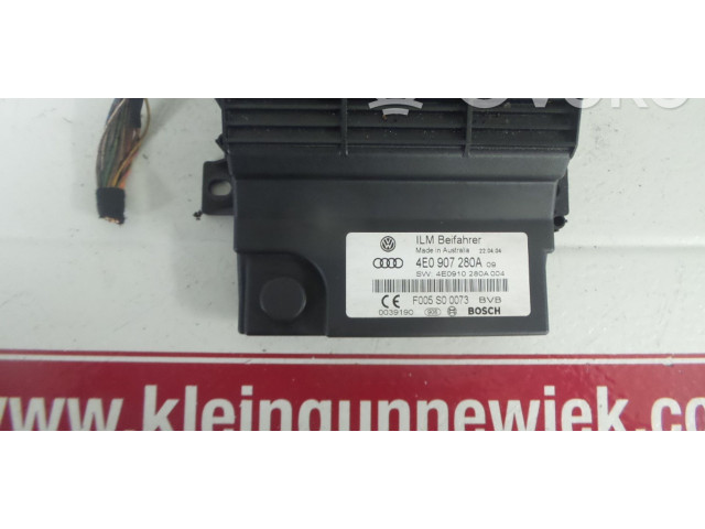 Модуль управления BSM 4E0907280A   Audi A8 S8 D3 4E    
