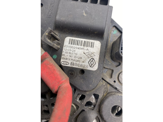 Генератор 231002949R, 231002949R Dacia Lodgy
