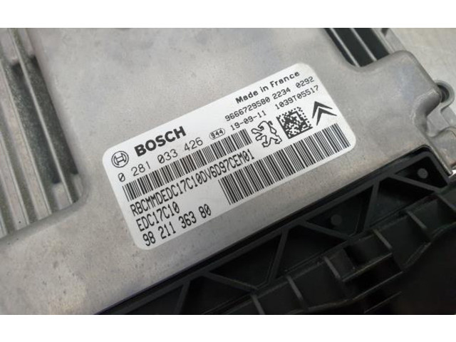 Подушка безопасности в сиденье 0281033426, 1039T05517   Peugeot Rifter