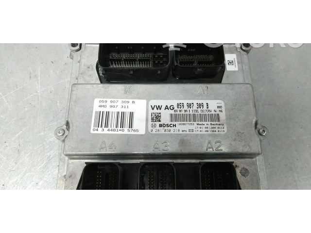 Zpětné zrcátko Audi Q7 4M 2017 059907309B, 0281030218