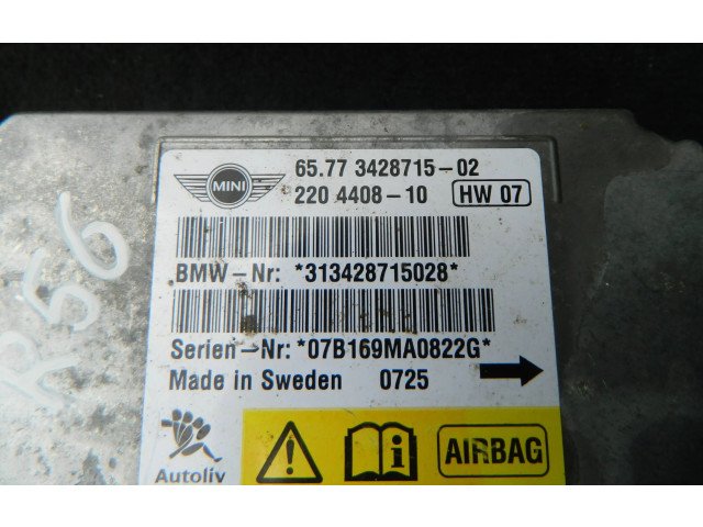 Блок подушек безопасности 3428715   Mini One - Cooper Coupe R56