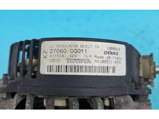 Генератор 27060-0Q011, IMPRK1387226   Peugeot 107      