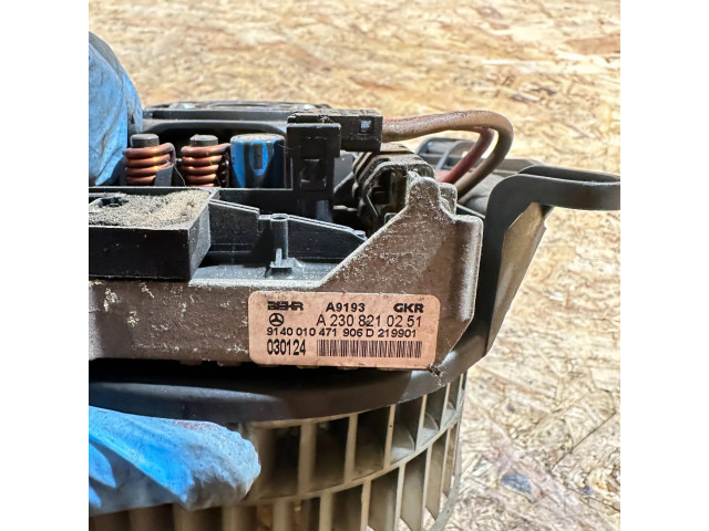 Вентилятор печки    A2308210251, 9140010471   Mercedes-Benz E W211