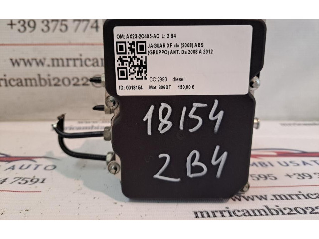 Блок АБС AX23-2C405-AC, 306DT Jaguar XF X250 2007 - 2015 года