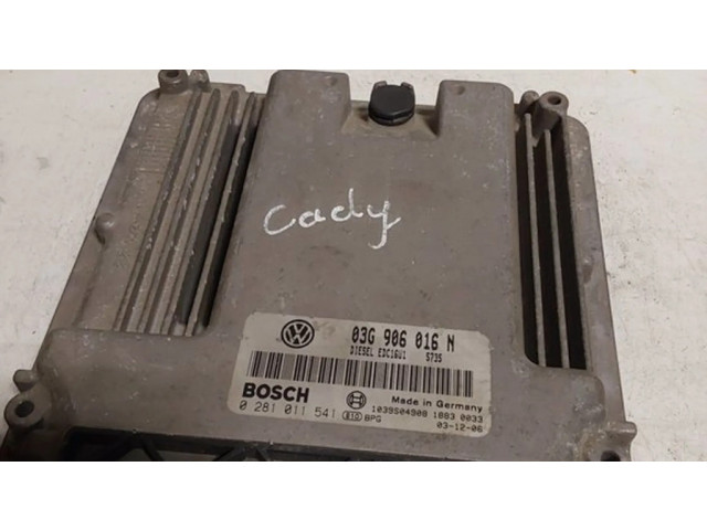 Řídící jednotka 03G906016N, 1039S04908   Volkswagen Caddy 2004