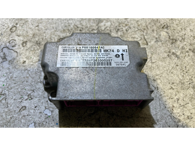 Блок подушек безопасности P68186647AC, TR68F263300257 Jeep Patriot