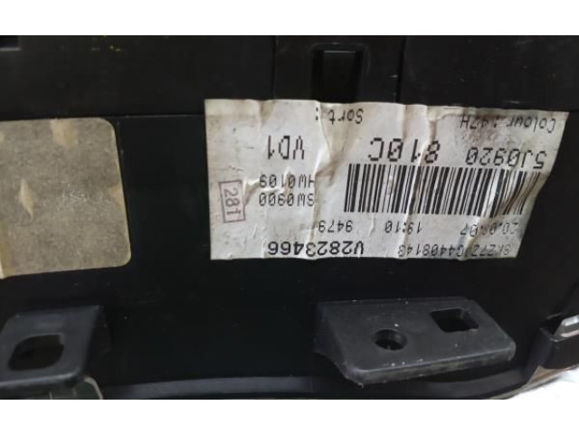 Панель приборов A2C53111440, 5J0920810C Skoda Fabia Mk2 (5J)