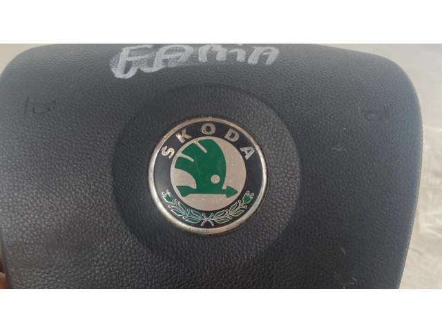 Подушка безопасности водителя 5J0880201D, 61954050C   Skoda Fabia Mk2 (5J)