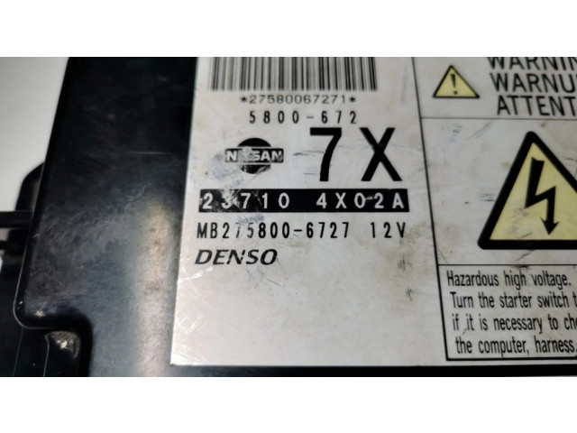 Řídící jednotka MB275800 Nissan Navara D40 2007