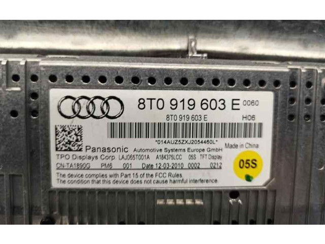 Дисплей 8T0919603E, PANASONIC Audi A4 Allroad