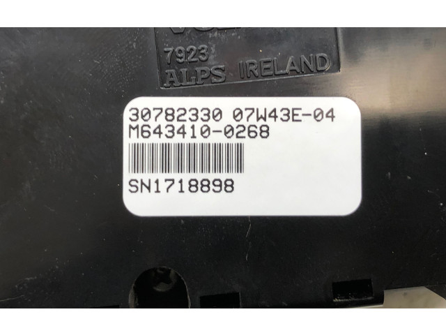 Блок управления климат-контролем 30782330, 07W43E04   Volvo XC90