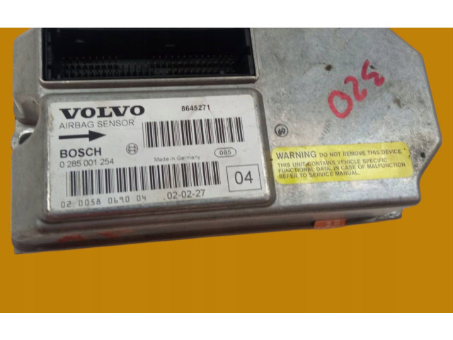 Блок подушек безопасности 0285001254, 8645271   Volvo S80