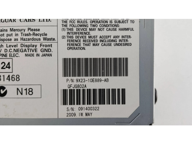 Дисплей 9X2310E889AB, 091400322 Jaguar XF