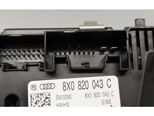 Блок управления климат-контролем 8X0820043C Audi A1