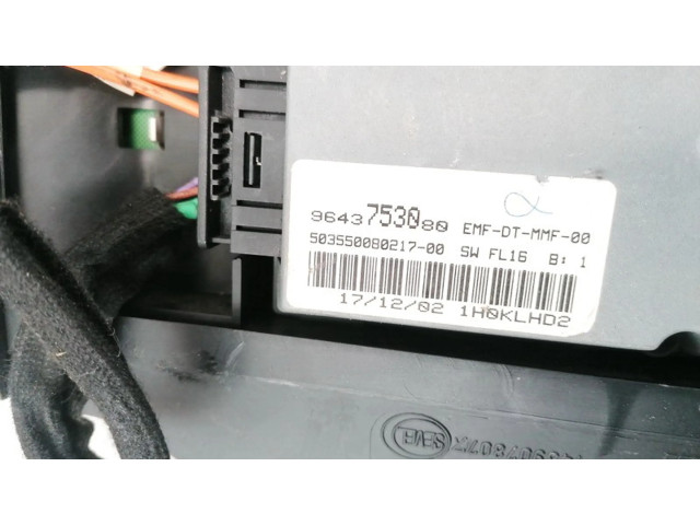 Панель приборов 9643753080, 50355008021700 Lancia Phedra