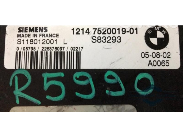 Блок управления двигателем Блок управления 1214752001901, 1214752001901.   Mini Cooper Hatch Hardtop