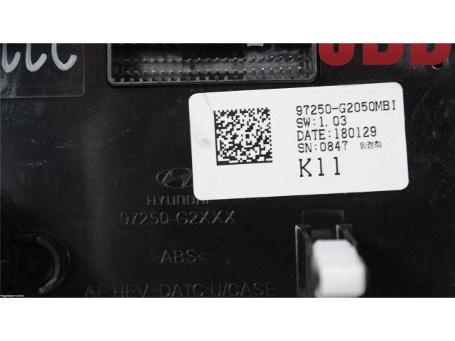 Блок управления климат-контролем 97250G2050MBI Hyundai Ioniq