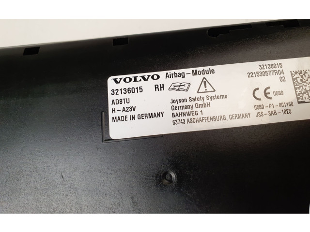 Подушка безопасности в сиденье 32136015 Polestar 2