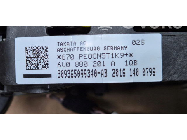 Подушка безопасности пассажира Skoda Fabia Mk4 (6VA)