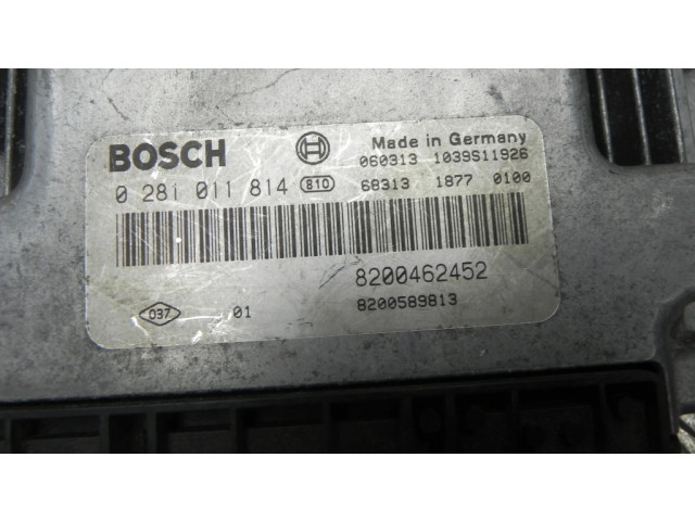 Блок управления двигателя 8200462452 Renault Megane II