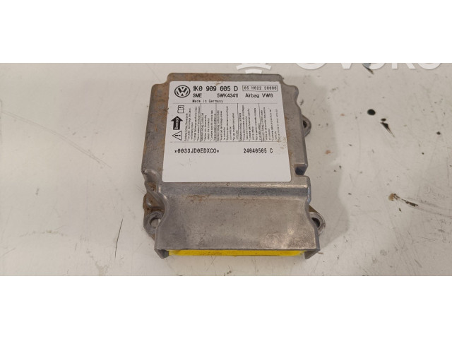 Блок подушек безопасности 1K0909605D   Skoda Octavia Mk1 (1U)