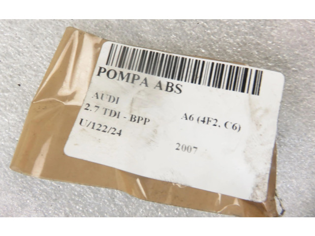 Jednotka ABS 4F0614517T, 4F0910517AC Audi A6 S6 C6 4F 2007