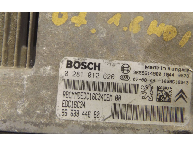 Řídící jednotka 0281012620 Citroen Berlingo 2005