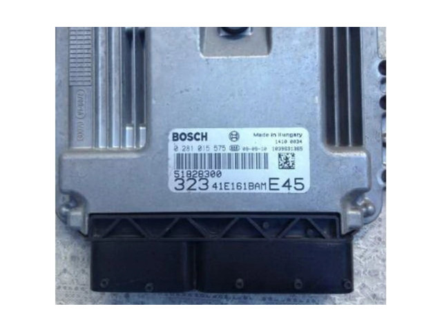 Блок управления двигателем Блок управления 51828300, 0281015575 Fiat Linea